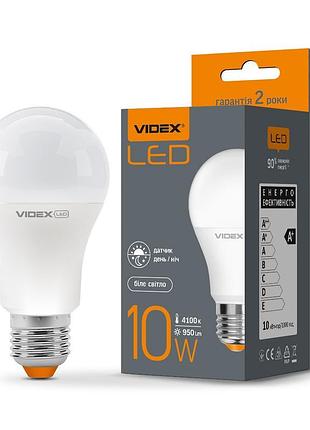 "сенсор" led лампа videx a60e 10w e27 4100k з сенсором освітле...