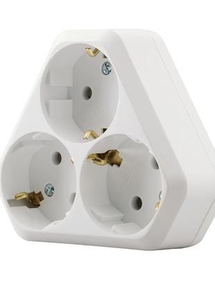 Розгалужувач-трійник з заземленням makel