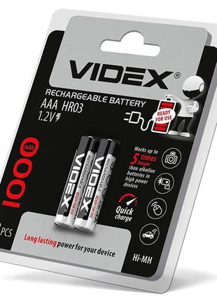 Акумулятори videx hr03 / aaa 1000mah