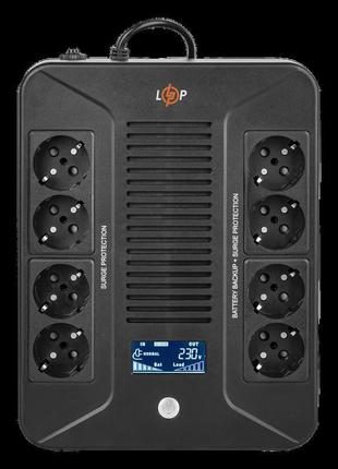 Лінійно-інтерактивне дбж lp-1000va-8ps (600вт)