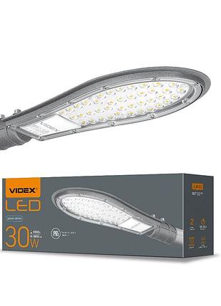 Led вуличний ліхтар videx ip65 30w 6500k