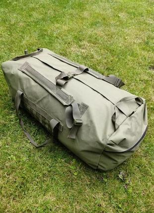 Баул, сумка - рюкзак туристична 115 літрів хакі/мультикам1 фото