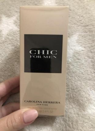 Нові оригінальні парфуми від carolina herrera, chic for men3 фото