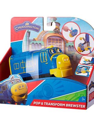 Chuggington паровозик брюстер «грай та трансформуй»