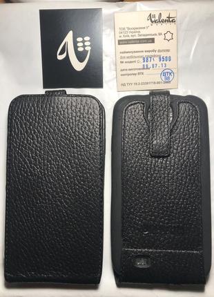 Чохол-книжка samsung i9500 s4 шкіра valenta