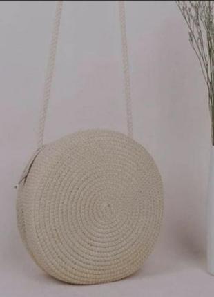 Новейшая женская девичья крафтовая соломенная сумочка кросс боди