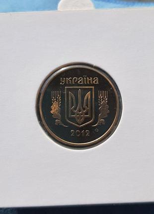 Монета україна 25 копійок, 2012 року, "з річного набору нбу"6 фото