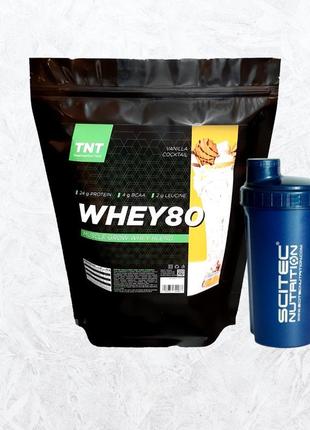 Комплект для набирання м'язової маси протеїн whey 80% poland 2...