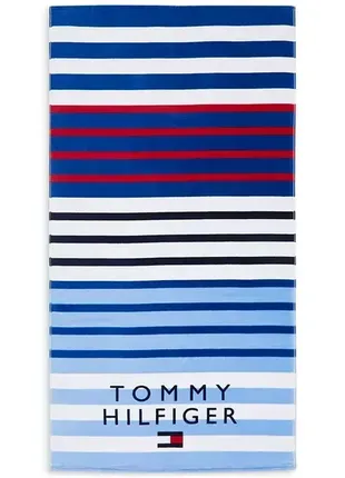 Большие пляжные полотенца tommy hilfiger. оригинал. разные расцветки1 фото