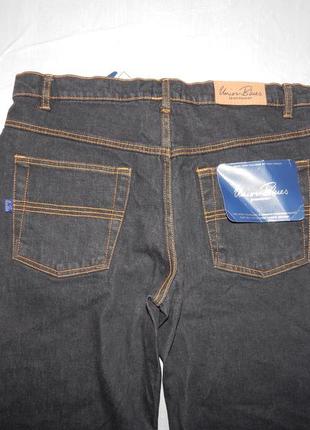 W36 l28, побіди 52-56 батал укорочені джинси union blues5 фото