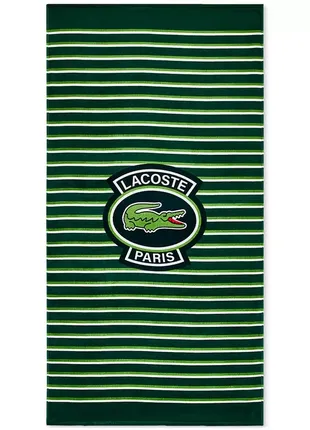 Большие пляжные полотенца lacoste. оригинал из сша. разные цвета