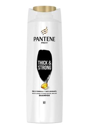 Шампунь для волосся pantene pro-v густі та міцні 400 мілілітрів