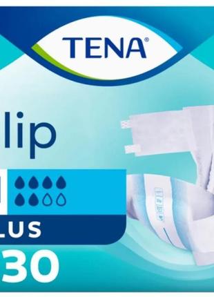 Підгузки tena slip plus medium 30 штук