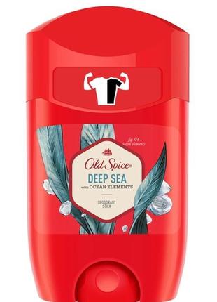 Дезодорант-стик для чоловіків old spice deep sea 50 мілілітрів