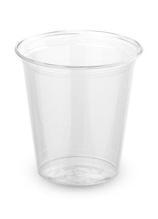 Склянка коктейльний 400 мл пластиковий прозорий рет 50 штук