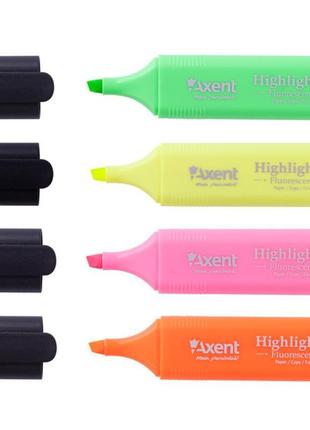 Маркер текстовий highlighter 2531-a 1-5 мм клиновидний набір з...