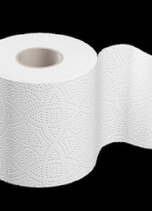Папір туалетний диво економ 2-шарова на гільзі біла целюлоза 4...2 фото