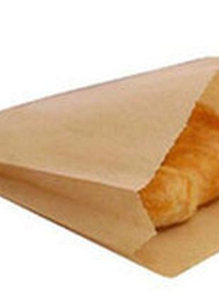 Пакет 350х220х50 для хліба бурий 1000 штук