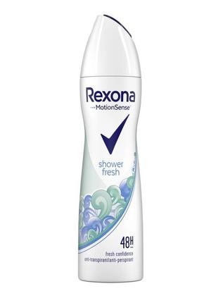 Дезодорант-антиперспірант rexona свіжість душа 150 мл1 фото