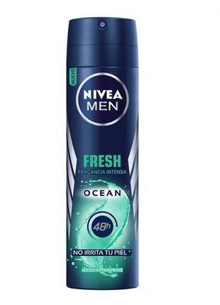 Антиперспірант nivea men свіжість океану 150 мл