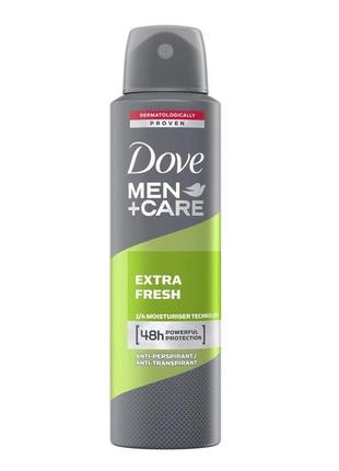 Антиперспірант dove men+ care екстра свіжість 150 мл