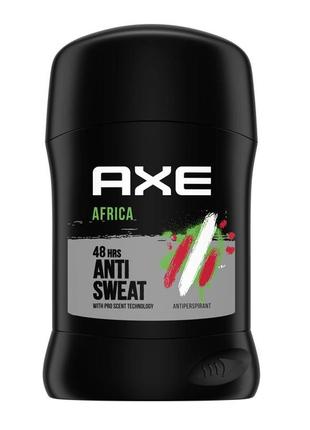 Антиперспірант-олівець для чоловіків axe africa 50 мл