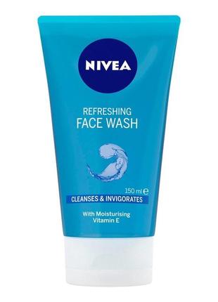 Гель для вмивання nivea visage aquа effect освіжний 150 мл1 фото