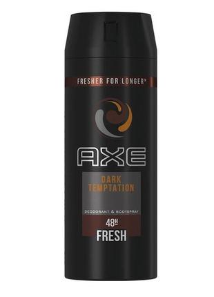 Дезодорант аерозоль axe дарк темптейшен 150 мл1 фото