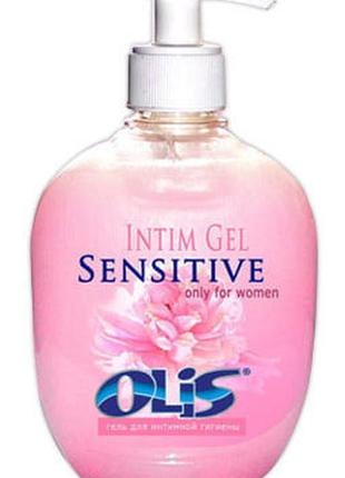 Гель для інтимної гігієни для чутливої шкіри olis sensitive in...1 фото