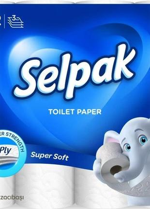 Туалетний папір selpak professional 32 рулону