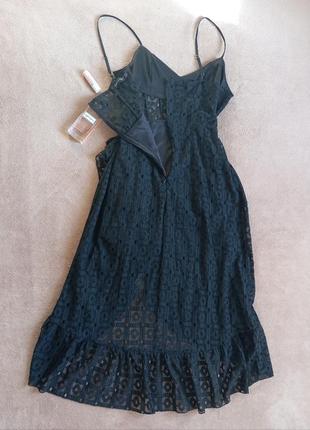 Шикарное кружевное обольстительное платье с имитацией запаха6 фото