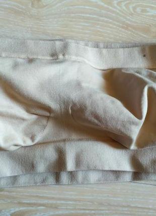 Бесшовное бежевое (бюстгальтер) белье для летних луков ))) hunkemoller