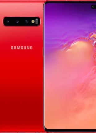 Samsung galaxy s10+ sm-g975u  1 sim 128 gb red