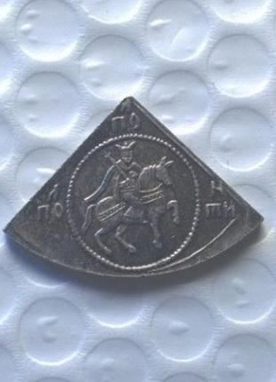 Сувенир монета серебряный полуполтинник алексея михайловича:1645-1676 г