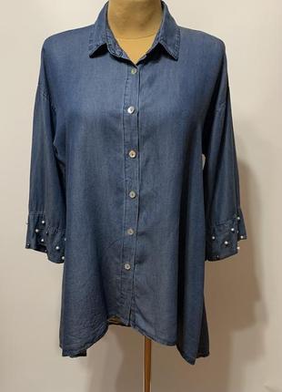 Джинсова рубашка,тенсел,італія