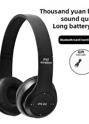 Bluetooth наушники p47 4