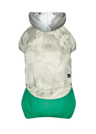 Зимовий костюм для собак pet fashion man зелений розмір xs