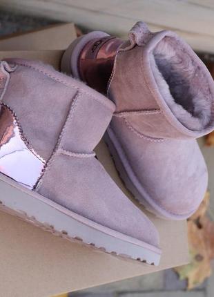 Уги ugg mini pink metallic
угги4 фото