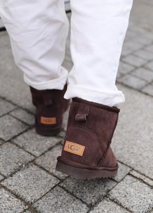 Угги ugg mini chocolate уги7 фото