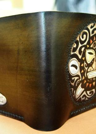 Шкіряний гаманець майя2 фото