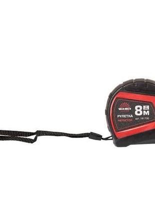 Рулетка 8 м × 25 мм автостоп vitals master 4