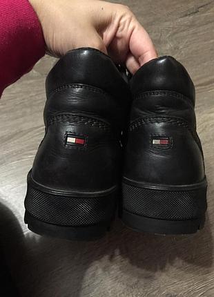 Шкіряні чоботи чоботи tommy hilfiger 4