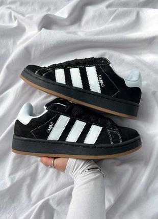 Женские кроссовки adidas korn x campus 00s'black gum'