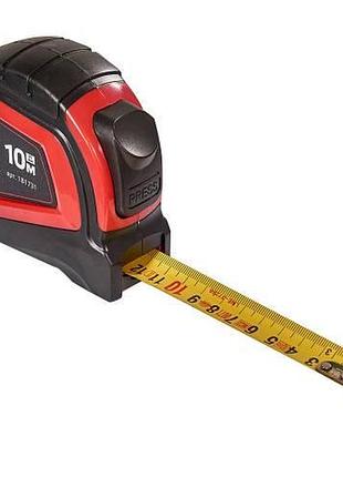Рулетка 10 м × 25 мм автостоп vitals master 7