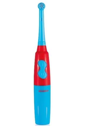 Електрична зубна щітка nevadent nkz 3 a1 блакитна + подарунки ...2 фото