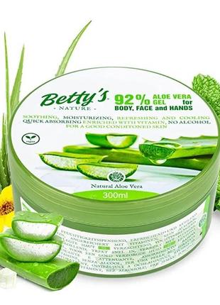 Betty's nature aloe vera живильний, натуральний гель для тіла ...