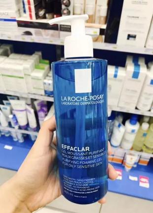 La roche-posay effaclar, очищаючий гель для жирної та чутливої...