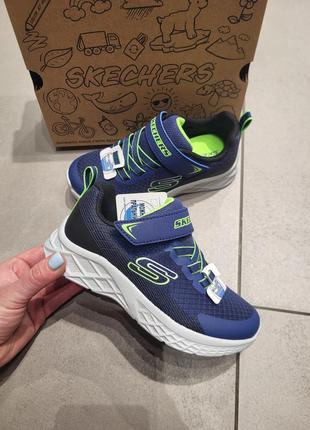 Кроссовки детские skechers для мальчика 403942l nblm