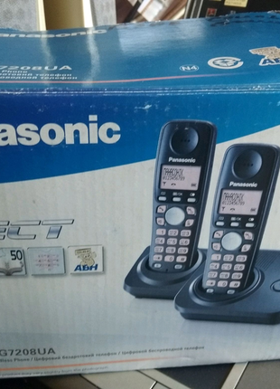 Радіотелефон panasonic kx-tg7208ua