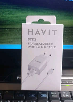 Зарядка, зарядний пристрій havit type-c st113 5v 2a